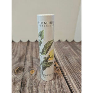 Seraphine Botanicals Sugar + Lemon Lip Scrub